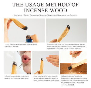 Bastoncini di <span class=keywords><strong>Palo</strong></span> <span class=keywords><strong>Santo</strong></span> Naturale Sostenibile Raccolto in Perù, Vendita all'Ingrosso Diretta dalla Fabbrica - Product Image 5