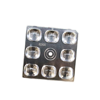 HONJU Lentille optique LED multi-sources 8-en-1 personnalisée à haute efficacité pour éclairage extérieur, pour projets commerciaux, commande en gros