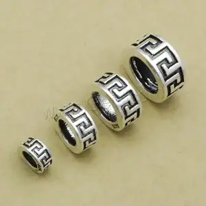 原色泰国纯银珠宝间隔珠抛光不同款式可供选择，塑料珍珠1648993