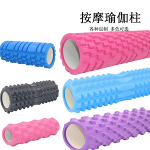 ลูกกลิ้งโฟมสำหรับโยคะและนวด ทำจากวัสดุ EVA PVC ความหนาแน่นสูง ช่วยบรรเทาอาการปวดกล้ามเนื้อและกระชับเรียวขา - Product Image 4