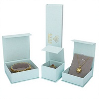 Boîte d'emballage de bijoux de luxe en gros, en forme de livre, créative, texturée, avec fermeture magnétique, pour boucles d'oreilles, colliers et bracelets