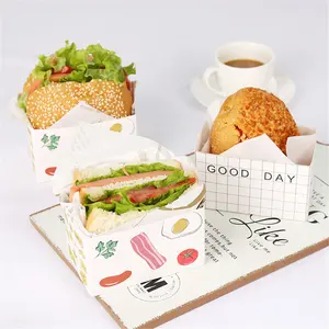 Custom Cupcake Liners Burger Wrapping Paper Suppliers