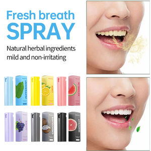 Портативный Прохладный Мятный духи Освежающий спрей для рта уход за полостью рта для удаления неприятного запаха изо рта клубника - Product Image 2