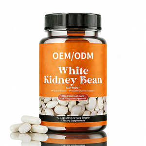 OEM/ODM 흰 강낭콩 추출물 캡슐 혈당 수치 및 체중 관리 지원 식이 보조제 - Product Image 1