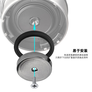Tête de brassage pour machine à café De'Longhi, 50 mm, acier inoxydable, pièce de rechange pour EC685 EC680 EC9335M EC2351 - Product Image 3