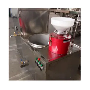 chinese automatic air pressure 6 tofu mold soya milk panner tofu making machine/bean curd maker/tofu production line equipment