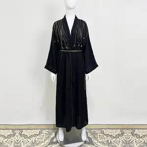 Nieuwe Arabische Gebedsjurk En Boerka Voor Ramadan Zwarte Cover Abaya Voor Moslimvrouwen