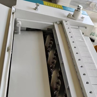Raboteuse à bois robuste JSC 400 mm avec moteur, lames hélicoïdales et droites, table coulissante, 3 kW, vitesse d'alimentation 4 m/min, 380 V/220 V