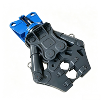 Cisaille hydraulique rotative pour déchets, accessoire d'excavatrice, cisailles hydrauliques multifonctions pour la découpe de métaux, pour travaux de démolition