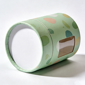 Boîte cylindrique en carton personnalisée avec logo, tube en papier rond, emballage pour boîtes cadeaux cosmétiques - Product Image 3