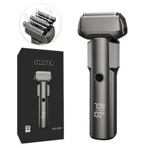 Tondeuse à barbe professionnelle, rasoir électrique à mouvement alternatif pour l'extérieur, rasoirs électriques intelligents pour le visage, Afeitadora, rasoir électrique - Product Image 1