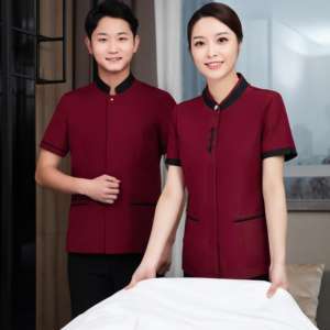 Uniformi di Alta Qualità per Personale di Pulizia, per Uomo e Donna, con Colori a Contrasto - Product Image 6