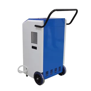 Customized Logo Smart Push Handle Dehumidifier Industrial Commercial Use 220V Volta Core Compressor Humidity Control