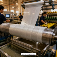Tissu de verre préimprégné époxy GHG personnalisé B-stage 7628 1080 2116 Classe H 180C FR4 3240 G10 stratifié, découpe directe usine haute performance