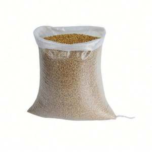 Sac tissé en PP laminé avec logo personnalisé, sacs en polypropylène pour le ciment, les engrais, les aliments pour animaux, la farine, les céréales, usage industriel, plastique CPP - Product Image 1