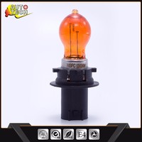 Nouvelle ampoule de phare halogène ambre HPC24W 12V 24W à montage universel avec 350 lumens pour voitures certifiées DOT