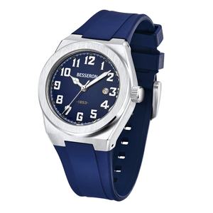 Relojes de Cuarzo con Correa de Goma para Hombre, Relojes de Pulsera Deportivos de Cuarzo Resistentes al Agua hasta 50 Metros - Product Image 4