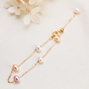 Light Luxury Starry Sky <b>Pearl</b> <b>Bracelet</b> for Girls High-End <b>Freshwater</b> <b>Pearl</b> Jewelry Niche Design by Zhuji - Product Image 2
