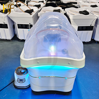 Bassin de Lavage Portable de Luxe, Tête de Spa pour Salon de Beauté, Lit de Lavage Thaïlandais Japonais, Stockage d'Eau, Réservoir de 60 Litres