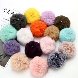 <span class=keywords><strong>Porte</strong></span>-clés en fausse fourrure de lapin Rex 6/8/10cm Cityelf, mignon <span class=keywords><strong>pompon</strong></span> en fausse fourrure de lapin, anneau de <span class=keywords><strong>clé</strong></span> de voiture, pendentif pour sac à main, breloque de sac - Product Image 3