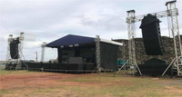 LA-212 Sistema de Sonido Line Array Dual de 12 Pulgadas, Equipo de Sonido Activo y Pasivo, Altavoz Profesional de Audio
