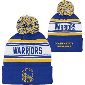<span class=keywords><strong>Gorro</strong></span> de punto para niños de los Golden State Warriors con pompón y puño, para niños, para clima frío, deportivo - Product Image 1