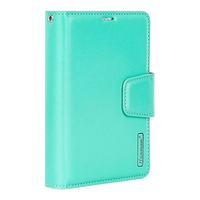 Dompet Lipat Kulit Minibook untuk iPhone Duo Fold, Penutup Ponsel Model Buku Kulit PU dengan Tempat Kartu, Dompet Multifungsi