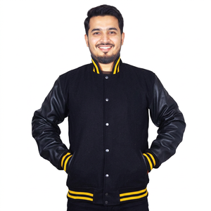 2026 Custom <b>Men's</b> High Quality Canvas Varsity Bomber <b>Jackets</b> Warm Stylish <b>Baseball</b> Letterman CollegeBaseballjacket <b>for</b> <b>men</b> - Product Image 1