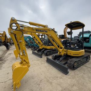 Mini-excavatrice sur chenilles Komatsu PC30 d'occasion, 3 tonnes, d'origine japonaise, petite pelle hydraulique - Product Image 1