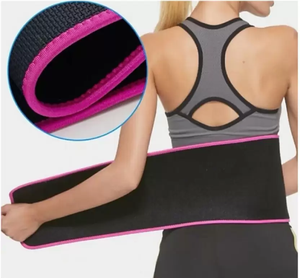 Logotipo personalizável <span class=keywords><strong>Neoprene</strong></span> Cintura Elástica Suporte Trainer Cinto Adulto Fitness Sports Trainer Emagrecimento Banda - Product Image 5