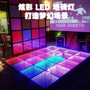 ไฟพื้นกระเบื้อง LED แบบกระจก Yg Abyss แสงสีเต็มรูปแบบสำหรับเวทีเต้นรำ แสงพื้นหลังสำหรับการถ่ายทอดสด สตูดิโอ บาร์ ร้านคาราโอเกะ - Product Image 3