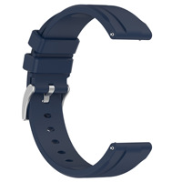 Untuk Huawei Submariner Garmin untuk Samsung kompatibel 20mm/22mm Flat Quick Release gesper baja gelang jam tangan silikon