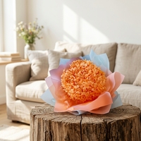 Bunga Hydrangea Kering Diameter 20+cm Berkualitas Tinggi Harga Grosir untuk Dekorasi