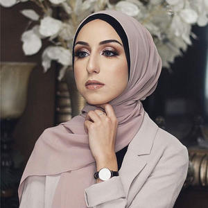 Плоский индонезийский хлопковый хиджаб, шарф батик, оптовая продажа, мусульманский хиджаб - Product Image 4