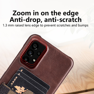 Ốp Lưng Điện Thoại Di Động Bằng Da Pu 2022 Ví Đựng Thẻ Tín Dụng Khe Cắm Điện Thoại Ốp Lưng Chủ Thẻ Cho <span class=keywords><strong>Iphone</strong></span> 12 13 14 Pro Max - Product Image 2