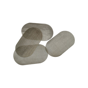 Disques filtrants ovales en acier inoxydable Jingshuo, maille filtrante à tissage simple de 1 mm pour la séparation huile-eau - Product Image 1