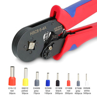 Pince à sertir auto-ajustable HSC8 6-4A pour cosses, outil de sertissage de cosses, jeu de pinces, dénudeur de fils