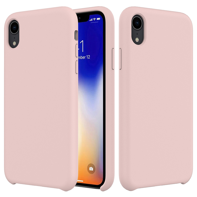 Hot Sale Silicone Case for iPhone XR Max XS X 11 12 13 PRO MAX for Samsung HUAWEI OPPO MOTO Rubber Cover With Soft Micro