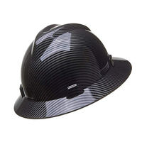Casco de seguridad de plástico para cabeza de construcción, visera personalizada redonda China, casco duro