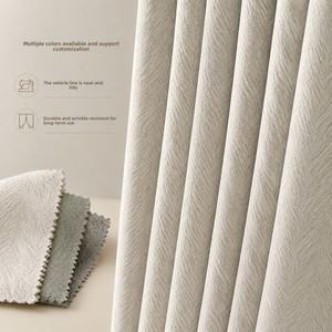<span class=keywords><strong>Tende</strong></span> Oscuranti <span class=keywords><strong>in</strong></span> Ciniglia Poliestere a Doppio Lato Stile Vintage Personalizzabili Direttamente dalla Fabbrica, Drappeggi Tonalizzati con Motivo Floreale - Product Image 3