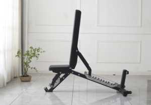 Banc de musculation réglable pour salle de sport, banc de musculation pliable, construction métallique sécurisée, design portable pour développé couché, musculation - Product Image 4