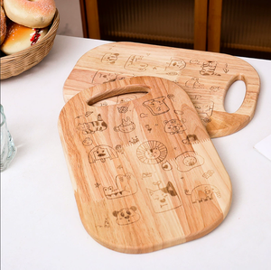 ถาดไม้ไผ่และเขียงขายส่ง |   แผ่นเตรียมอาหารเด็กอเนกประสงค์ ทนทาน เป็นมิตรกับสิ่งแวดล้อม - Product Image 5