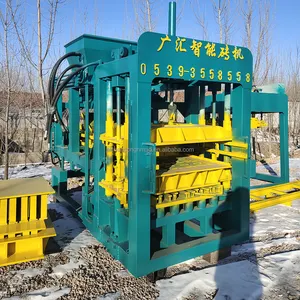 Aichen QT10-15 Small Investment Big Profit Block Brick Making Machinery Automatic Concrete Block Machine Production Line