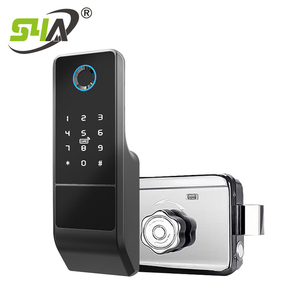 आईफिंगर-D-W वाटरप्रूफ Dc12v सिंगल फिंगरप्रिंट टचस्क्रीन कीपैड इलेक्ट्रिक ट्यूया फिंगर प्रिंट रिम डोर लॉक - Product Image 5