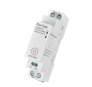 Earu WiFi Smart Kwh Medidor de energia 100VAC 250VAC Temporizador off-line Mini botão de temporizador para conectar APP