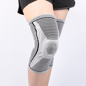 Meilleure vente Compression quotidienne professionnelle respirante genouillère avec coussinet en silicone pour soulager la douleur hommes femmes - Product Image 6