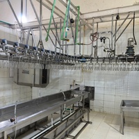 Vente chaude, solution d'abattoir porcin entièrement intégrée OEM ODM avec génie civil, entrepôt frigorifique et ligne d'abattage automatisée