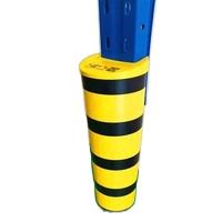 Protection <span class=keywords><strong>de</strong></span> poteau <span class=keywords><strong>de</strong></span> rayonnage en <span class=keywords><strong>plastique</strong></span> H60 0mm, test TUV, populaire en Europe, installation facile et économique - Product Image 4