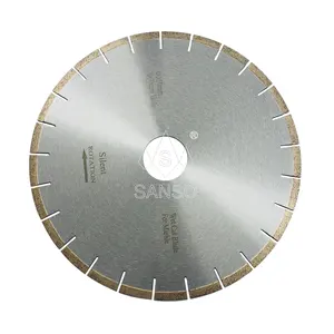 Sanso Dekton Cutting Disc Porcelain Ceramic Tile Cutting Silent Type Diamond Saw Blade 400mm