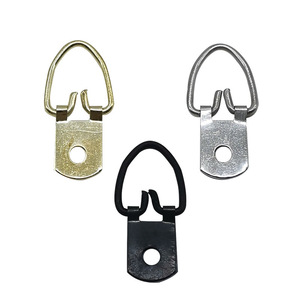 Single-hole <b>Photo</b> <b>Frame</b> Hooks Oval Iron Reusable Picture Wall Decor Accessories Minimalist Modern Style - Product Image 3